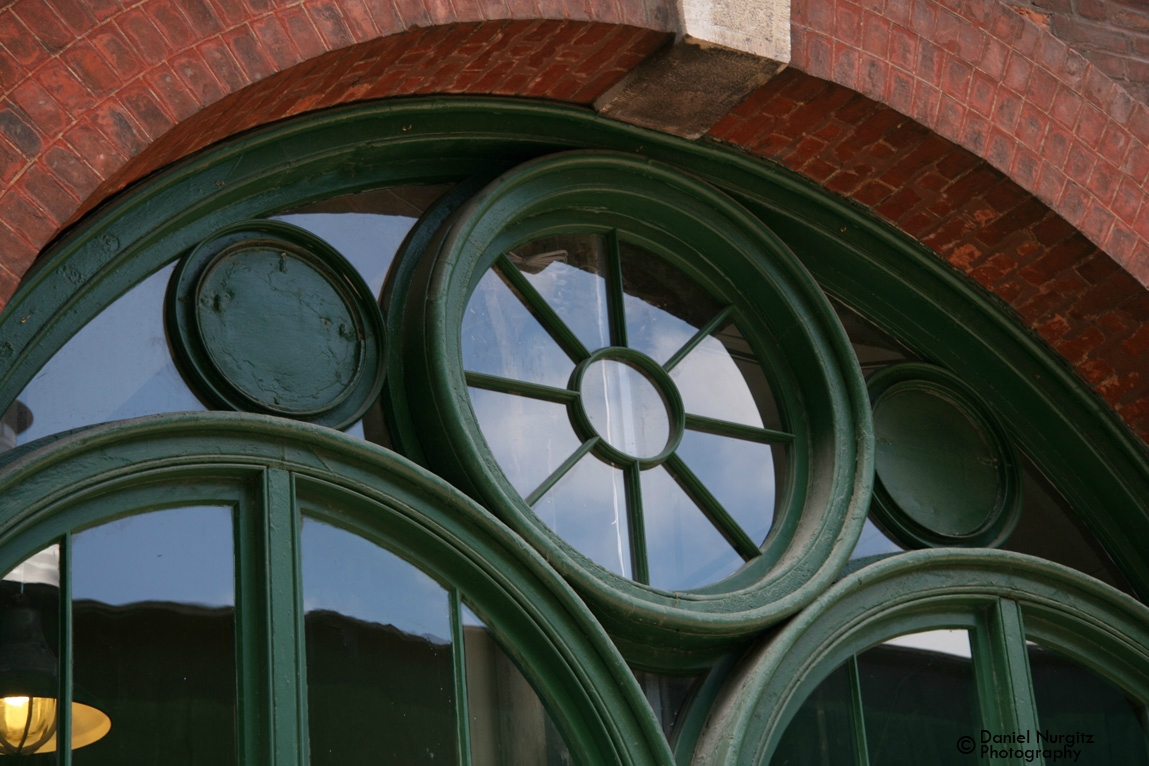 Circular windows - Distillery District, Toronto